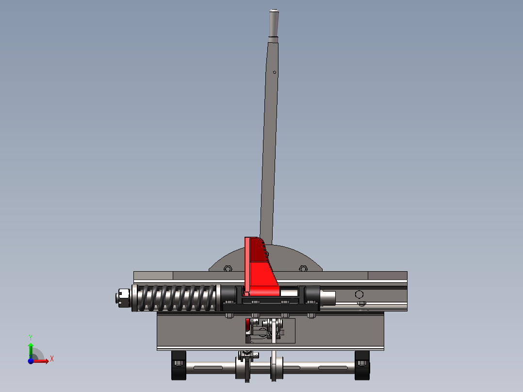 阻车器模型 37531前视图
