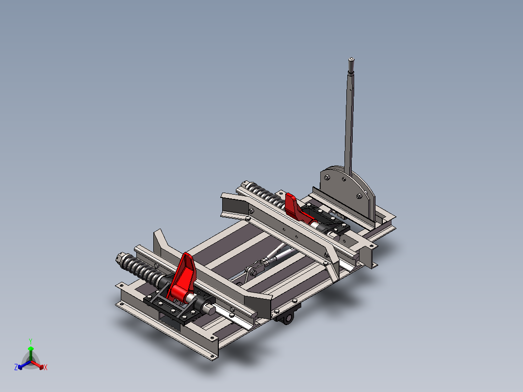 阻车器模型 37531正等轴测图