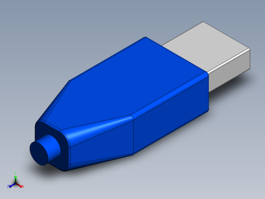plug-usb1正等轴测缩略图
