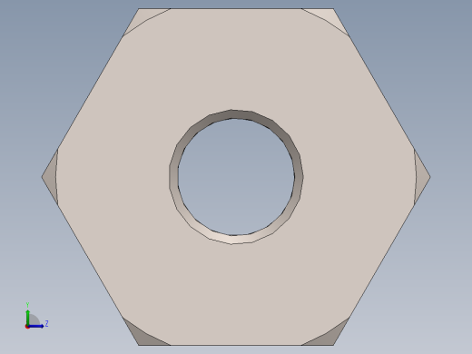 六角浮动接头 M5左视缩略图