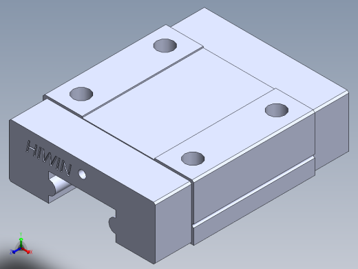 上银直线滑轨-MGN12C 滑块