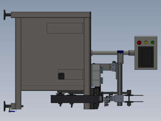 片料转移载带包装机左视缩略图