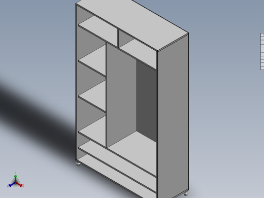 简单的衣柜设计