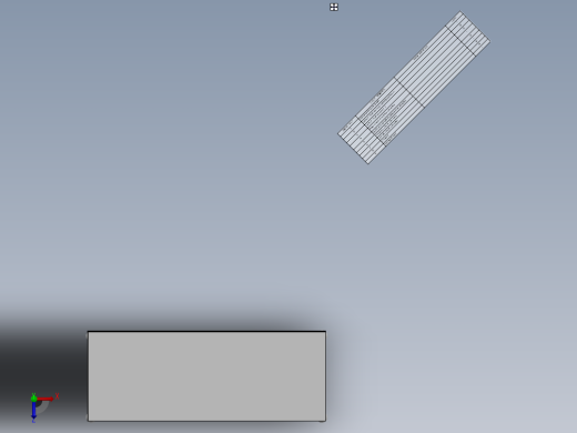 简单的衣柜设计俯视缩略图
