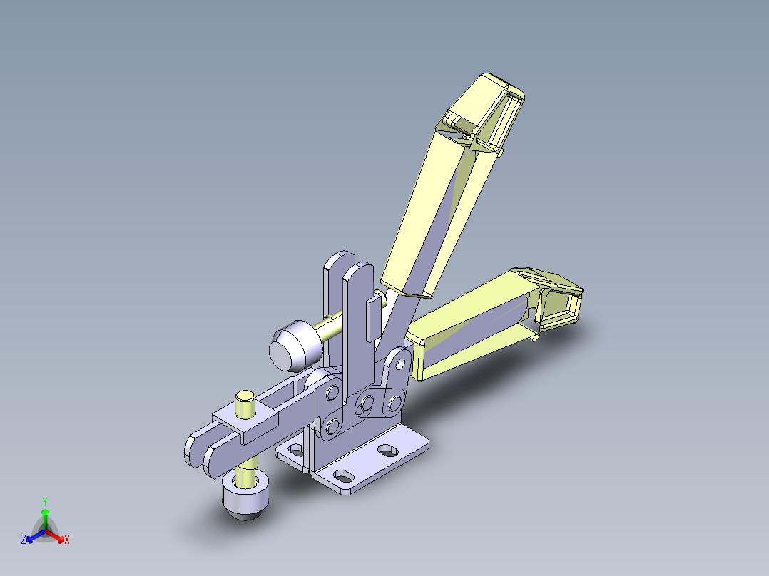 德克斯TUNKERS气缸数模T2-27U主视图