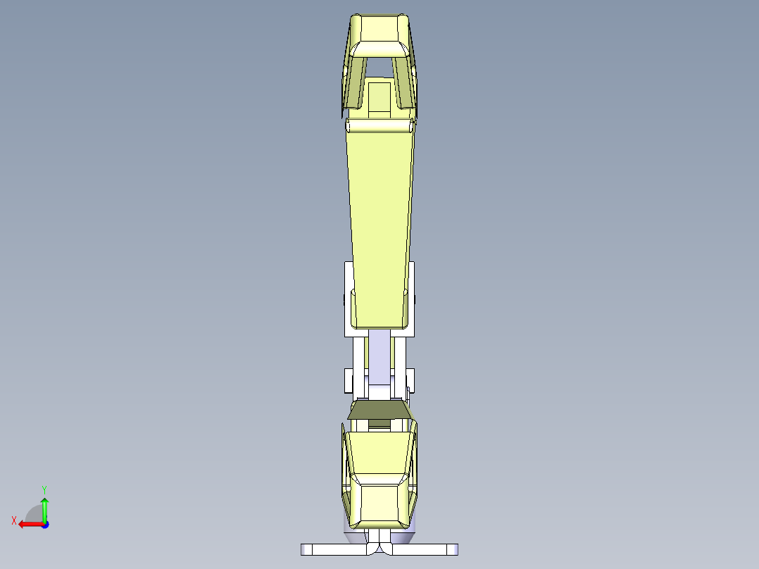 德克斯TUNKERS气缸数模T2-27U后视图