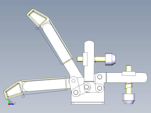 德克斯TUNKERS气缸数模T2-27U左视缩略图