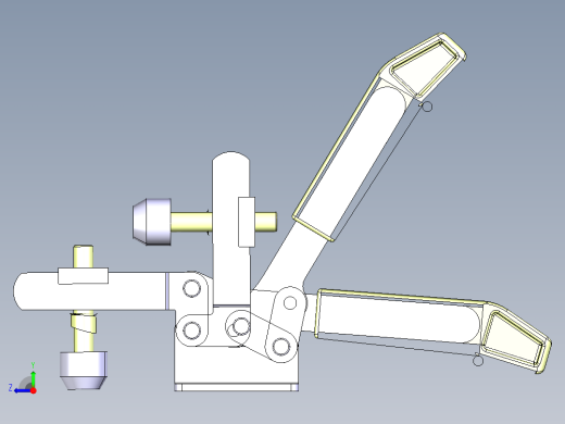 德克斯TUNKERS气缸数模T2-27U右视缩略图