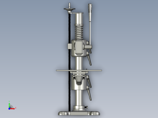 工业精密可升降手动压力机手板机冲床前视缩略图