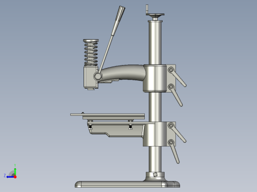 工业精密可升降手动压力机手板机冲床右视缩略图