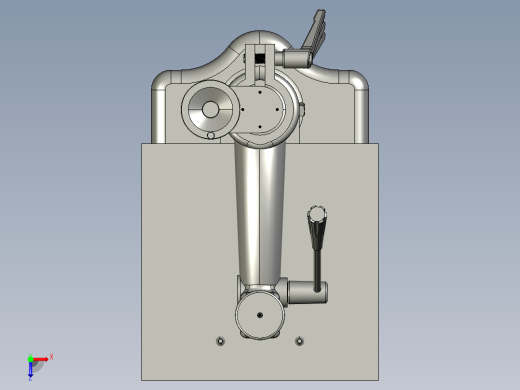 工业精密可升降手动压力机手板机冲床俯视缩略图