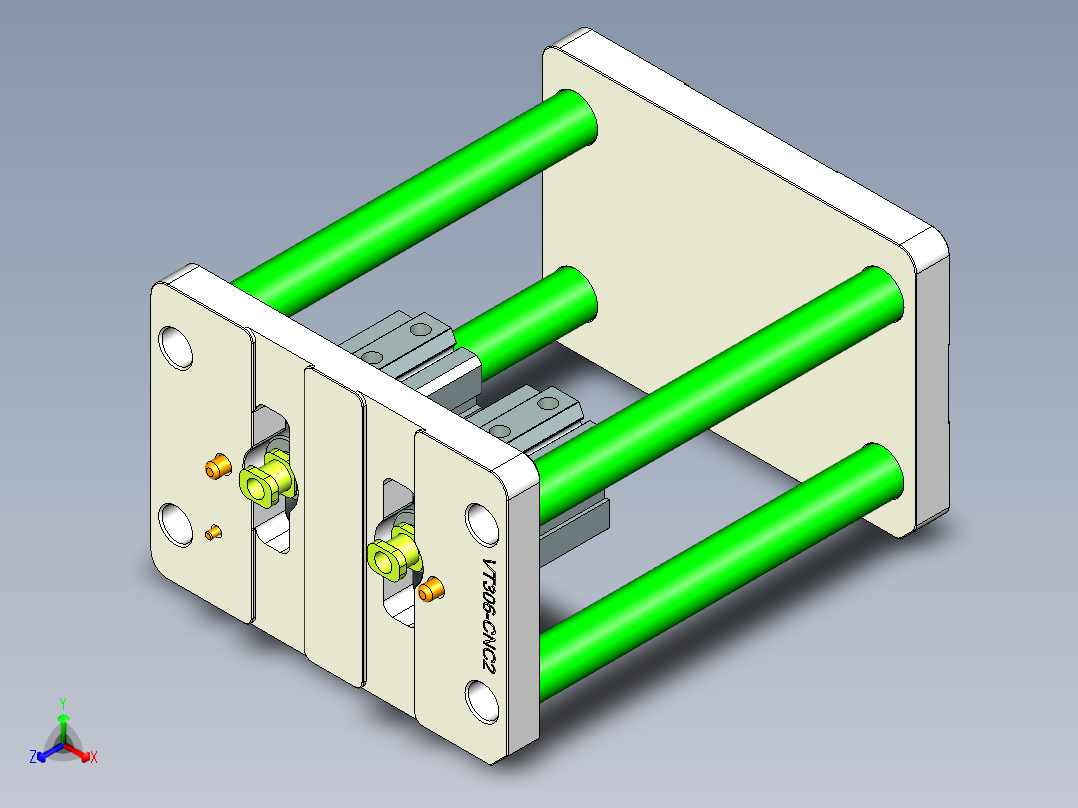 VT306-笔记本CNC工装夹具三维模型CNC2-0914