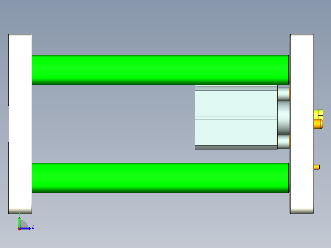VT306-笔记本CNC工装夹具三维模型CNC2-0914左视图