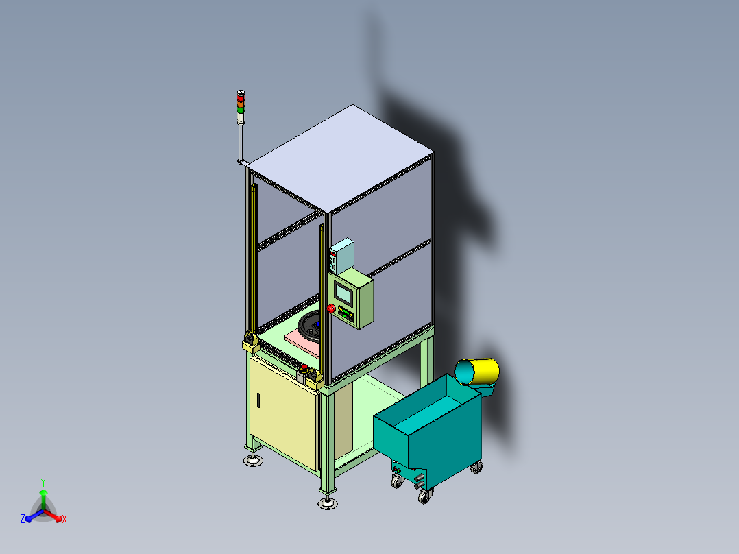 半自动螺钉拧紧机step