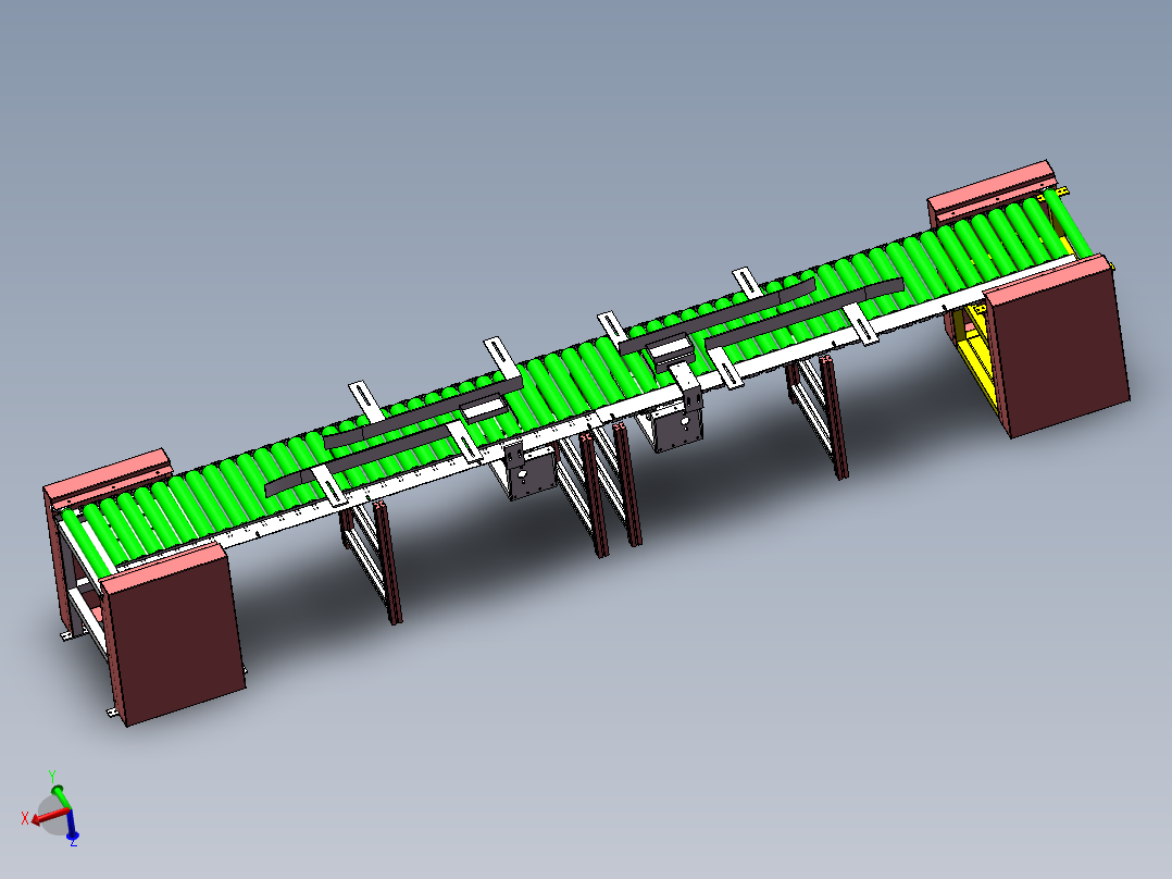 手机包装盒自动分选生产线sw17可编辑