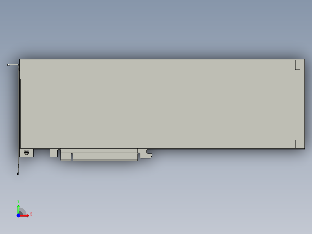pcie-std-fl-x16-s前视图