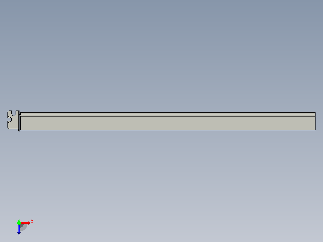 pcie-std-fl-x16-s俯视图