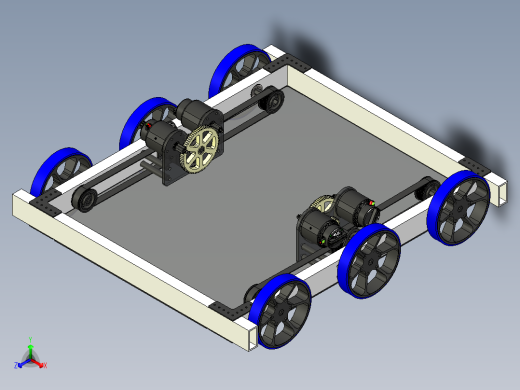 B3003433-FRC比赛机器人底盘