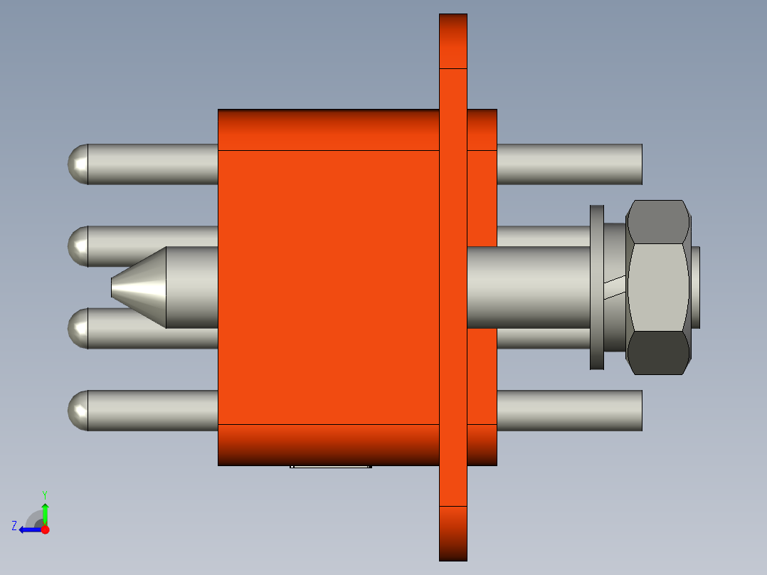 接插件(171)右视图