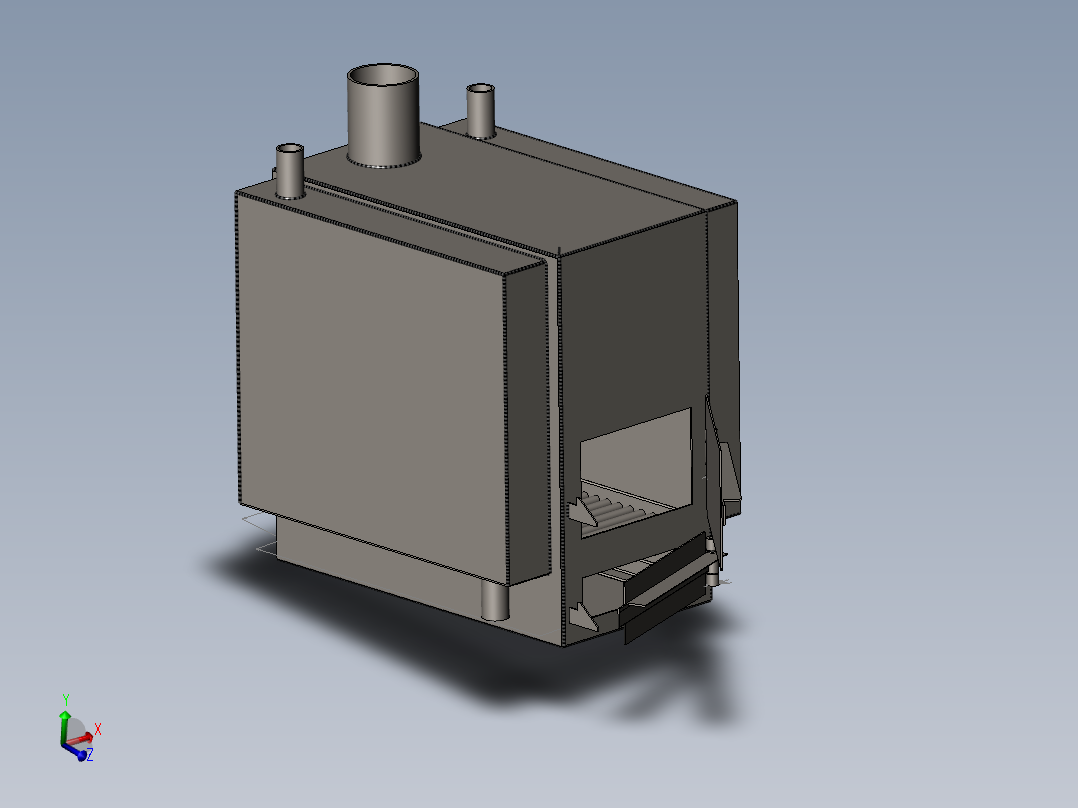 A2004564-铸铁可移动木炉