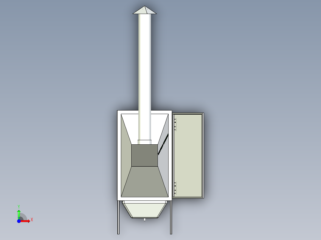 B3003626-蔬菜滴水机前视图