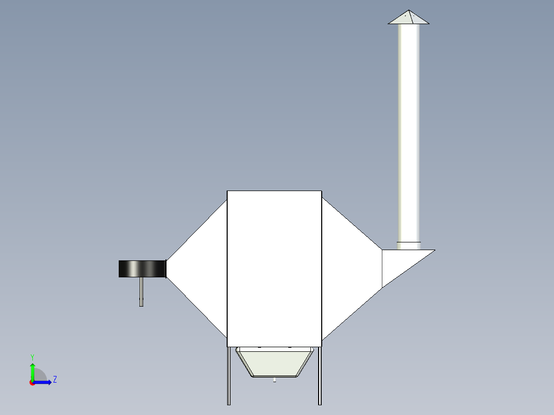 B3003626-蔬菜滴水机左视图
