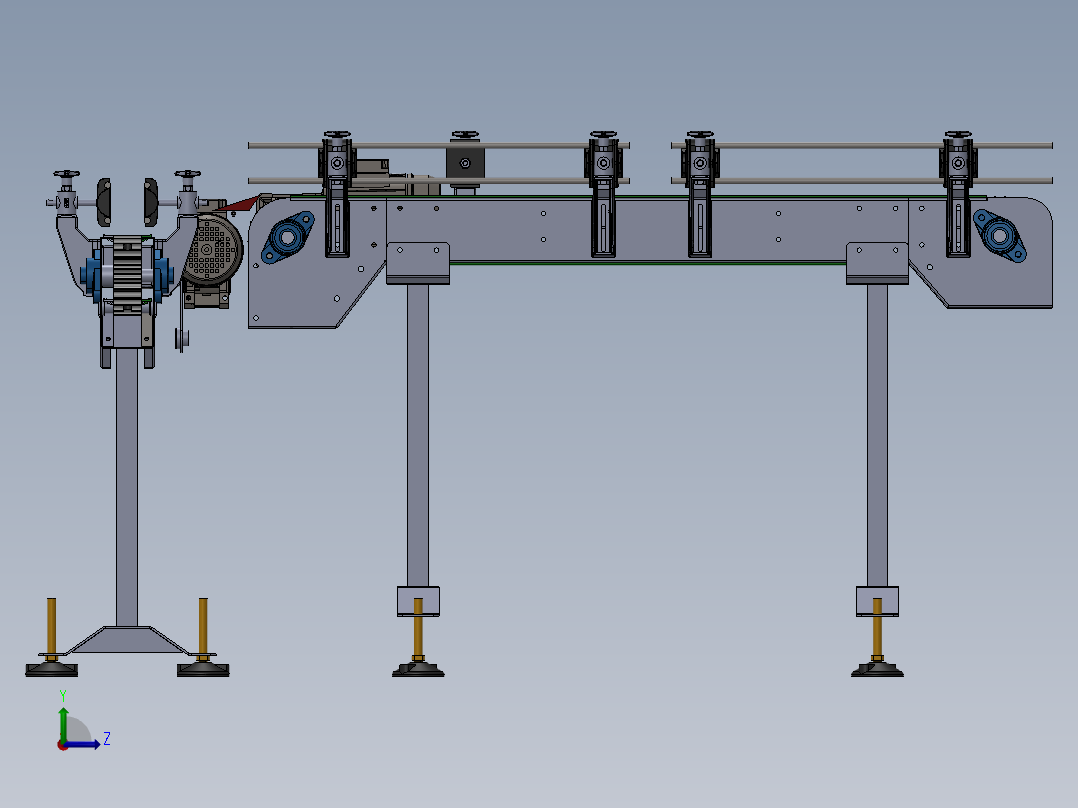 流水线、生产线(64)左视图