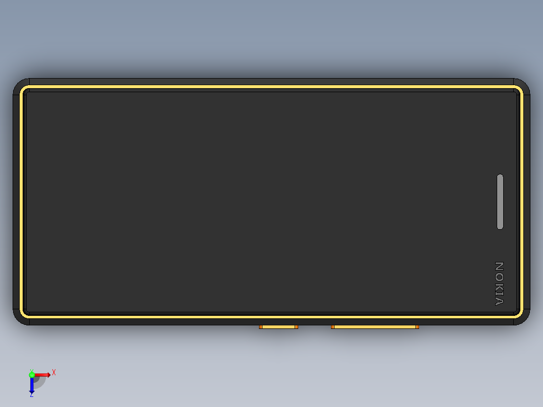 诺基亚7 plus mobile 11俯视图