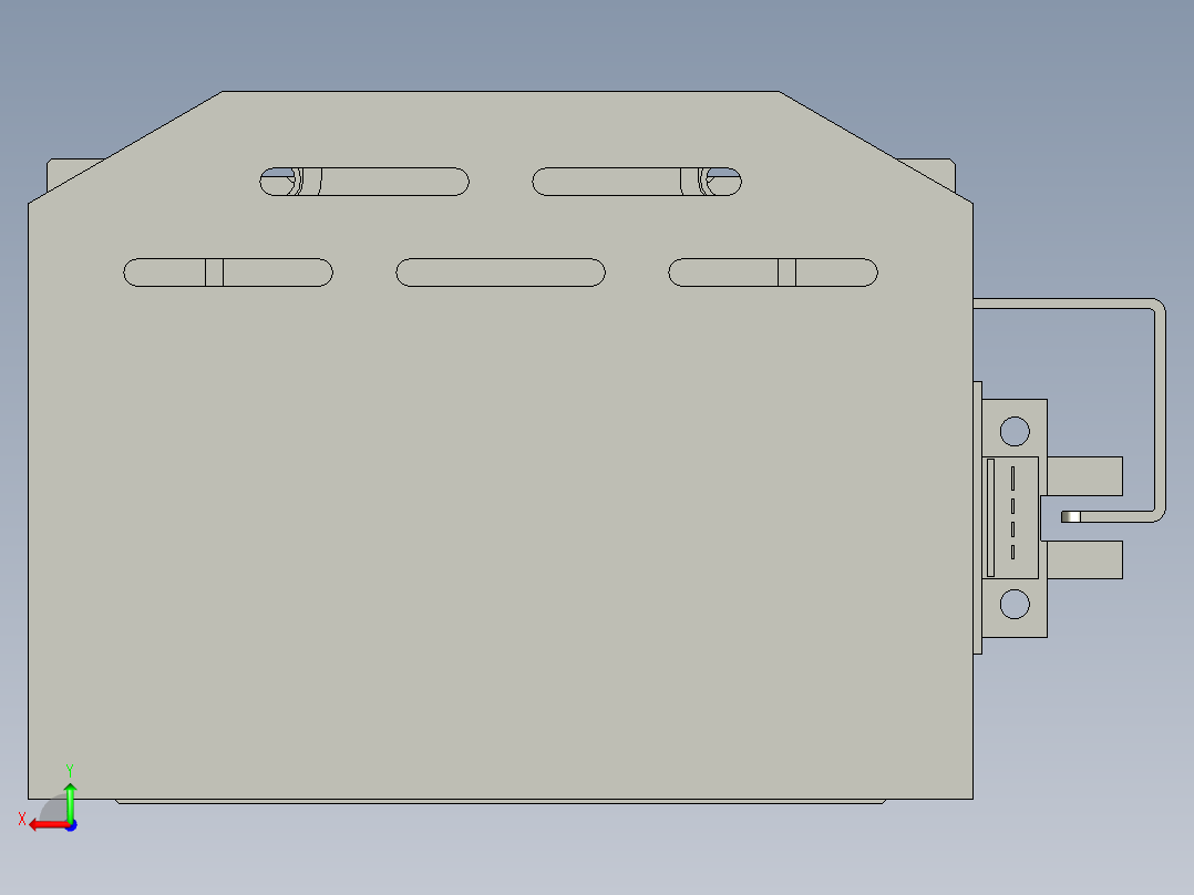 AIMS-100-1000-1P-CM后视图
