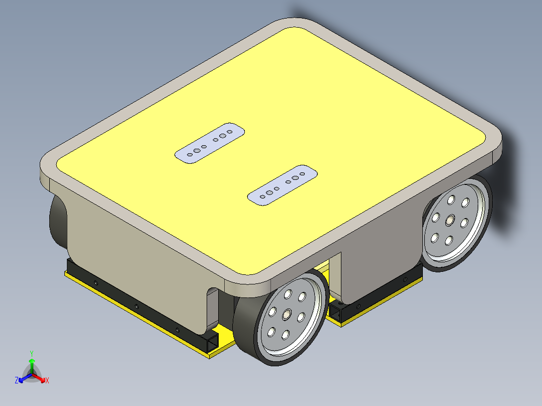 多功能搬运机器人正等轴测图