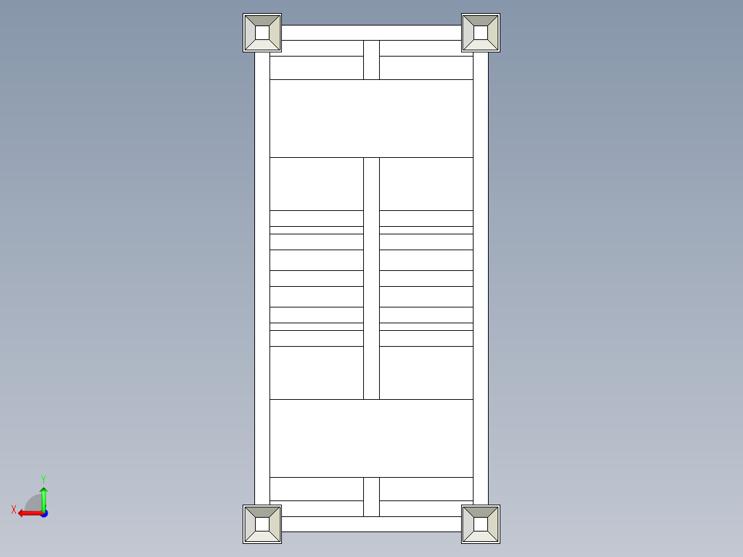 B7O控制臂器具后视图