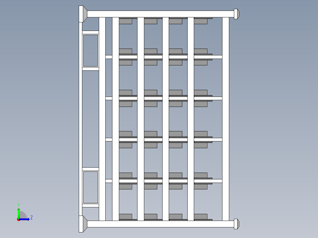 B7O控制臂器具左视图