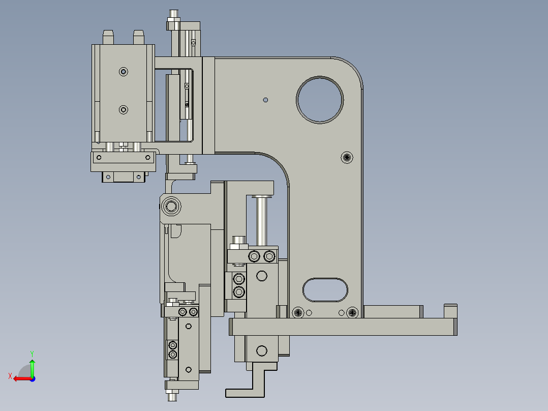 B折弯组件0321后视图