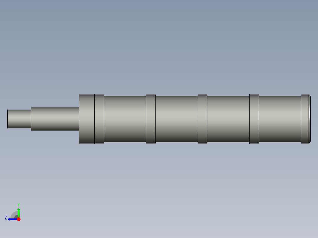 10031-1039i-A_四层声光指示信号组件(TAYEE)右视图