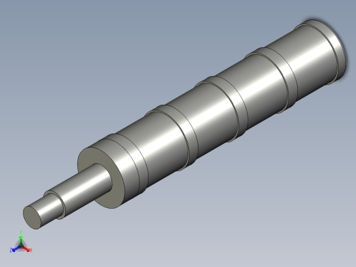 10031-1039i-A_四层声光指示信号组件(TAYEE)正等轴测缩略图