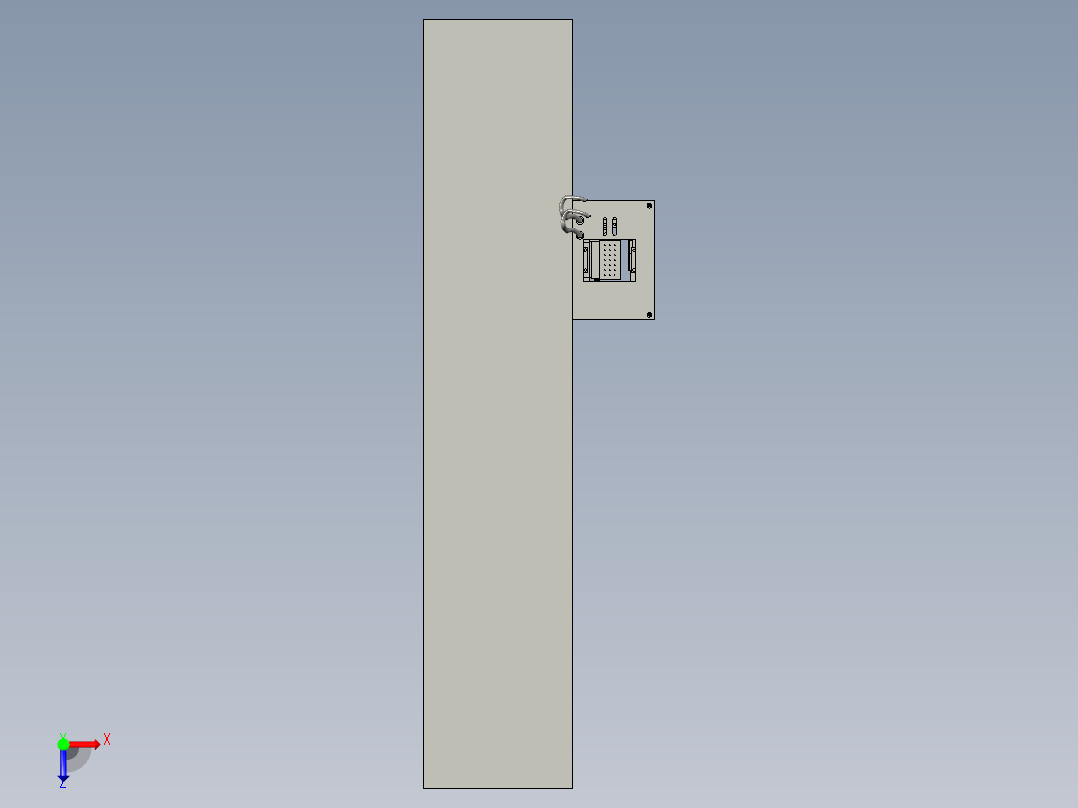 LM18A001-擦試組件俯视图