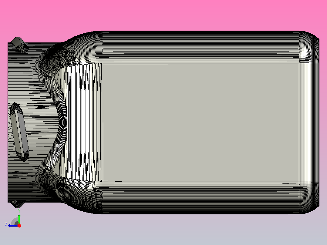 容器+盖子右视图