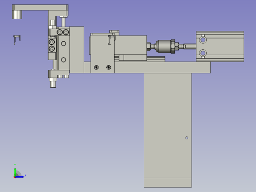 内小卡爪分料组件(Y)左视缩略图