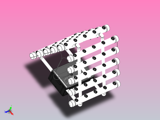 微型水压气动花园