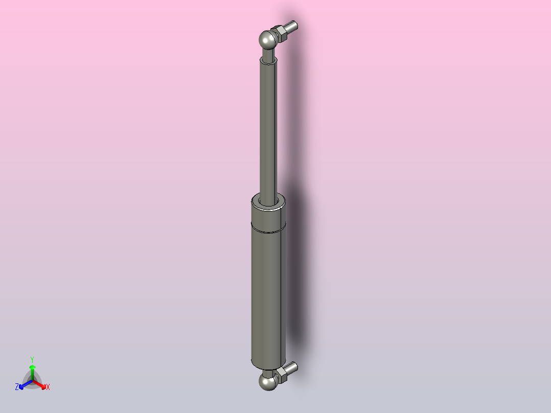 gsb28-d-d-s110_asm氮气弹簧主视图