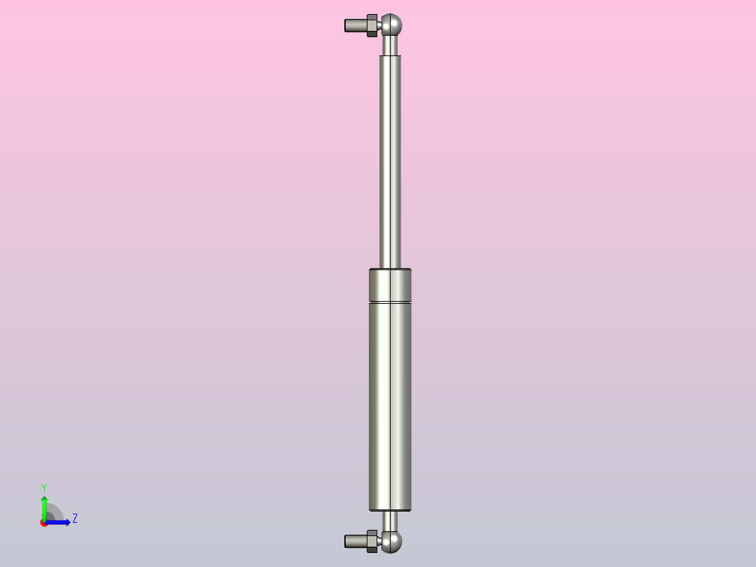 gsb28-d-d-s110_asm氮气弹簧左视图