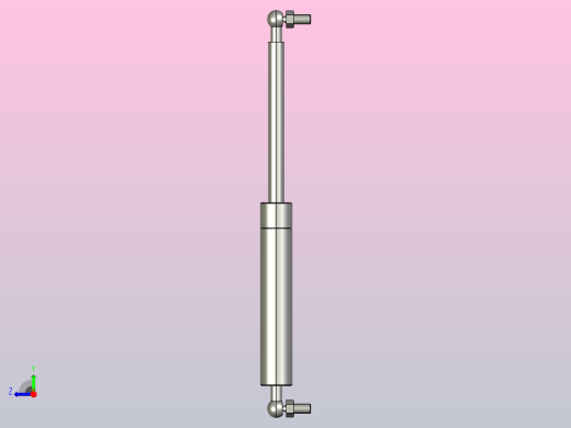 gsb28-d-d-s110_asm氮气弹簧右视缩略图