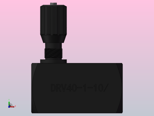 DRV40 单向节流截止阀前视缩略图