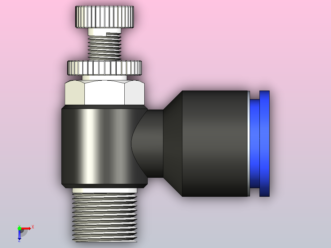 ISC 节流阀标准型[ISC12-02(B)]俯视图