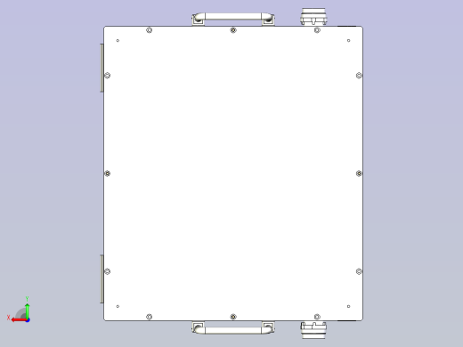 导通测试治具模型3D图纸后视缩略图