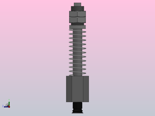 PJYS(φ10~φ50)双层横向真空吸盘[PJYS-10-20-N]右视缩略图