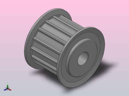 标准型梯形齿同步带轮AT5型_SAT5HC-15-15-dc6-A