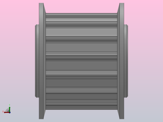 标准型梯形齿同步带轮AT5型_SAT5HC-15-15-dc6-A后视缩略图
