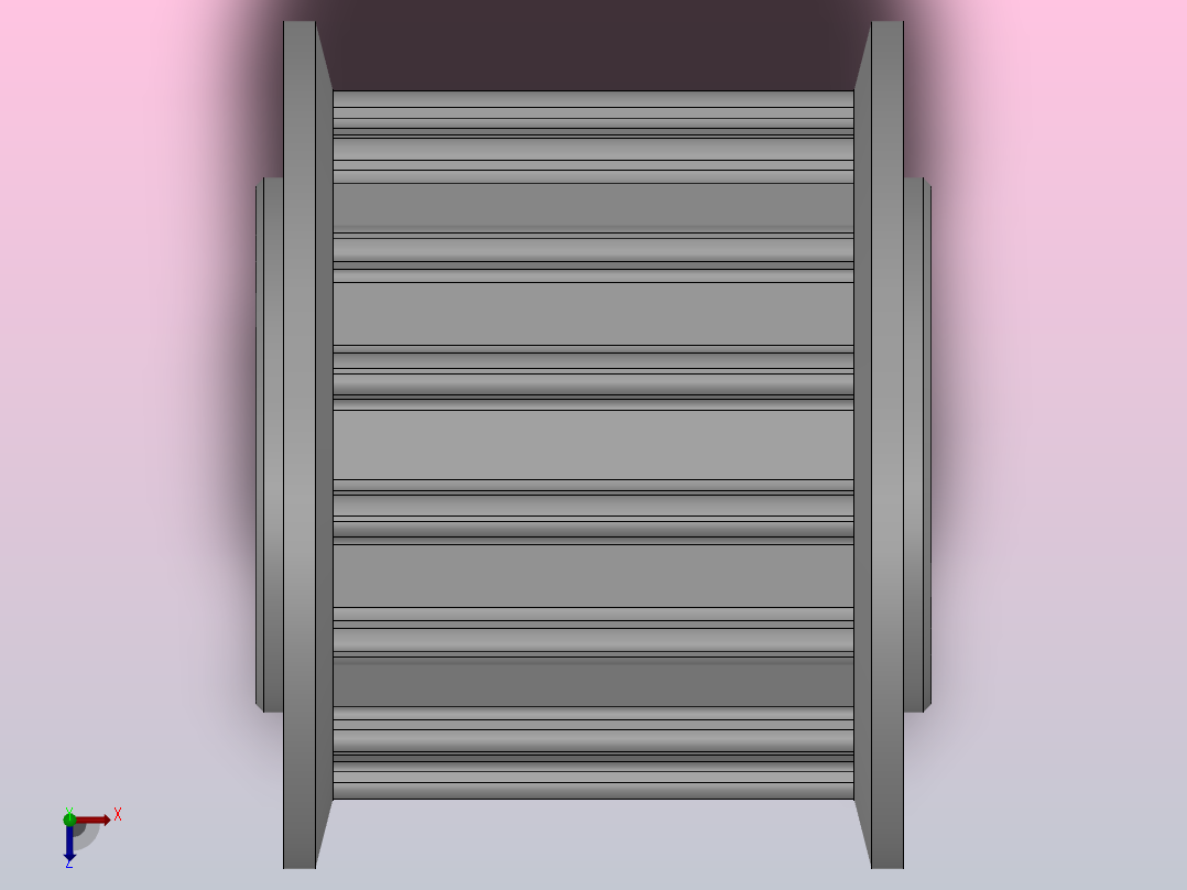 标准型梯形齿同步带轮AT5型_SAT5HC-15-15-dc6-A俯视图