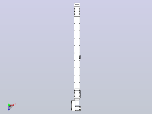 皮带直线轴双滑块型TPA-GCBS-80-P60-L475-QL-M20-N3俯视缩略图